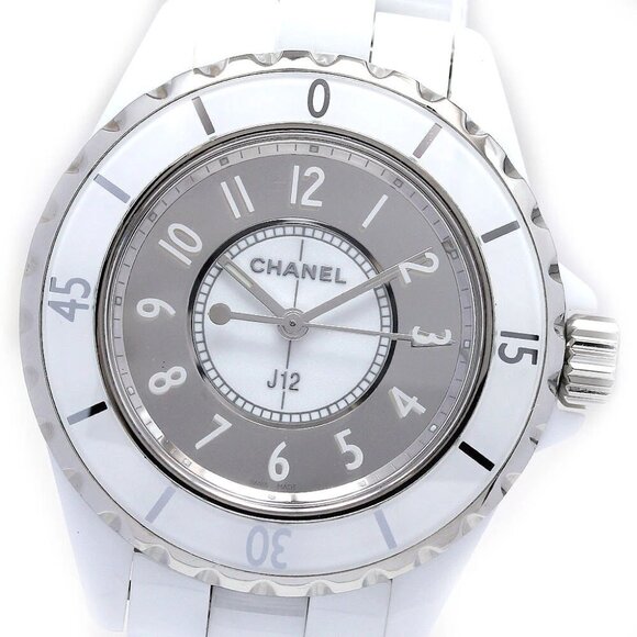 CHANEL J12 Mirror H4861 33MM Mirror/White Dial Quartz Ladies Watch_830796 - Picture 1 of 6